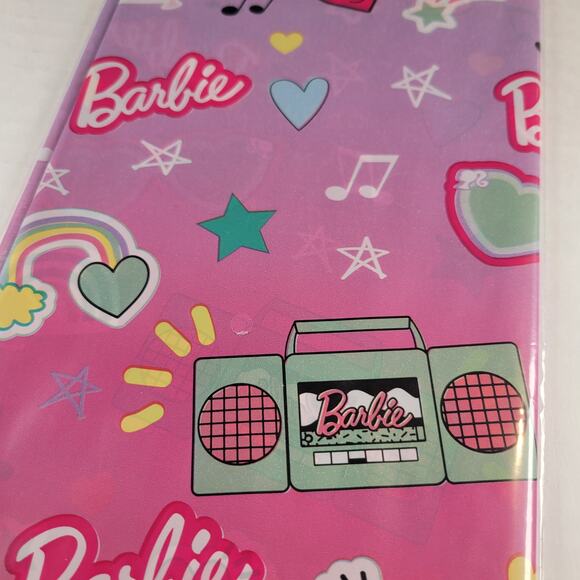 Barbie Plastic Tablecover 54x96in Birthday Party Table Cover Table Cloth - Picture 3 of 7